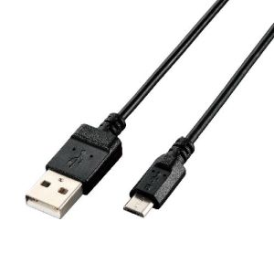 エレコム ELECOM エレコム U2C-JAMB03BK エコUSB2.0ケーブル A-microBタイプ