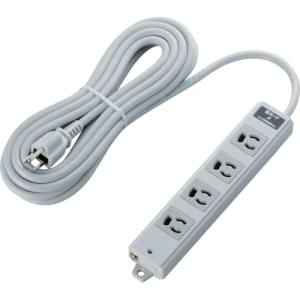 エレコム ELECOM EU RoHs指令準拠 雷ガード二重構造工事用タップ T-WRMK3450LG/RS