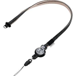 エレコム ELECOM エレコム ELECOM のびるストラップ ブラック MPA-ST01BK