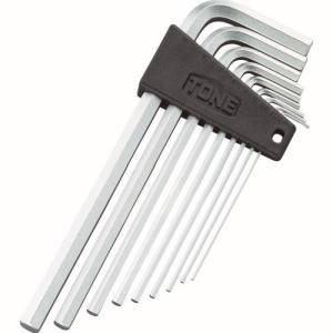 トネ TONE トネ APL900 ロング六角棒L形レンチセット 9pcs TONE