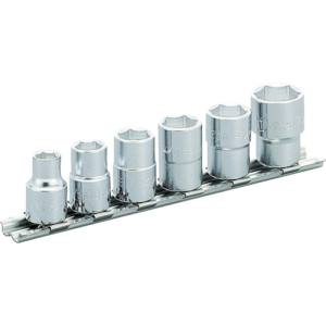 トネ TONE トネ HS306 ソケットセット 6角 ホルダー付 6pcs TONE