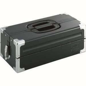 トネ TONE トネ BX322SBK ツールケース メタル V形2段式 マットブラック TONE