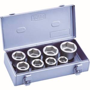 トネ TONE トネ NV608S インパクト用ソケットセット メタルトレーケース仕様 8pcs TONE