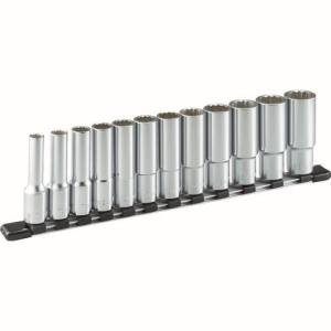 トネ TONE トネ HDBL412 ディープソケットセット 12角･ホルダー付インチサイズ 12pcs TONE