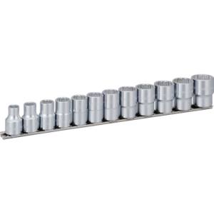 トネ TONE トネ HDB412 ソケットセット 12角 ホルダー付インチサイズ 12pcs TONE