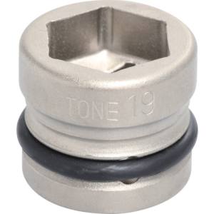 トネ TONE トネ 4NV-19SS インパクト用ショートソケット 19mm TONE