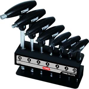 トネ TONE トネ TGBHW700 グリップボールポイントヘキサゴンレンチセット TONE