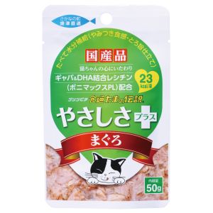 STIサンヨー STIサンヨー 食通たまの伝説 やさしさプラス まぐろ パウチ 50g 510960