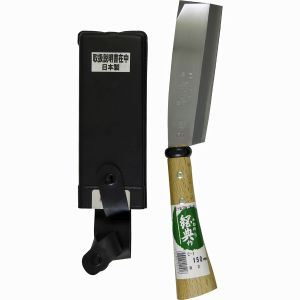 五十嵐刃物工業 五十嵐刃物 C-1 鋼付 鞘鉈 150mm