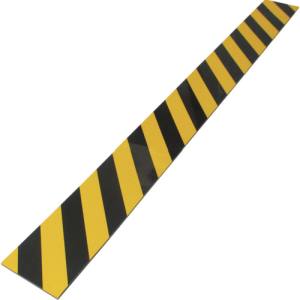 日東エルマテリアル Nitto 日東エルマテ HTR10018T 反射トラクッション 8mmX100mmX1m 黄/黒 メーカー直送 代引不可 北海道 沖縄 離島不可