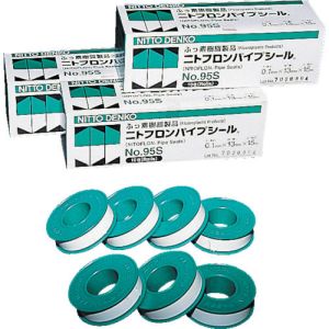日東電工 Nitto 日東電工 95S 95-15S ニトフロンパイプシール 0.1mm×13mm×15m 10巻