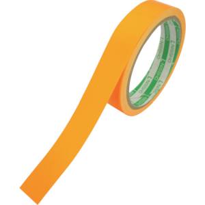 日東エルマテリアル Nitto 日東エルマテ LK20OR 蛍光テープ 20mmX5m オレンジ