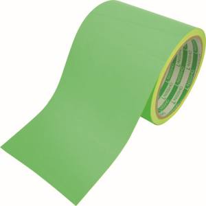 日東エルマテリアル Nitto 日東エルマテ LK90GN 蛍光テープ 90mmX5m 緑