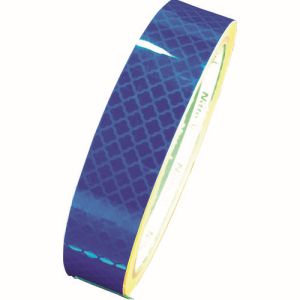 日東エルマテリアル Nitto 日東エルマテ HTP-20B 高輝度プリズム反射テープ 20mm×5m ブルー