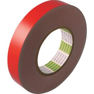 日東エルマテリアル Nitto 日東エルマテ E-A25R ラインテープE‐A BC 0.16mm×25mm×50m 赤