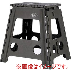 不二貿易 不二貿易 フォールディングステップスツール H39cm カーキ 1個箱 メーカー直送 代引不可 北海道沖縄離島不可