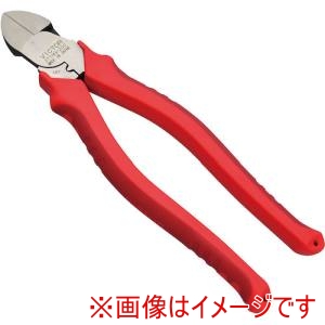 フジ矢 ビクター VICTOR ビクター 371HG-200-22R ハイグレードハイパワー偏芯電工ニッパ薄刃 赤 数量限定色