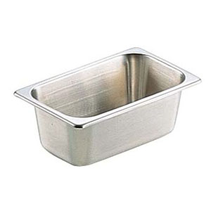 本間製作所 仔犬印 KOINU KO エコクリーン 18-8 ホテルパン 1/4×100mm EC2144 本間製作所 仔犬印