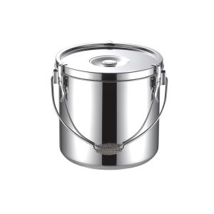 本間製作所 仔犬印 KOINU KO 18-8 超厚底 給食缶 ステンレス 16cm 3.1L 57016 本間製作所 仔犬印