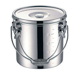本間製作所 仔犬印 KOINU KO 19-0 電磁調理器対応 スタッキング 給食缶 33cm 本間製作所 仔犬印 ASYG607