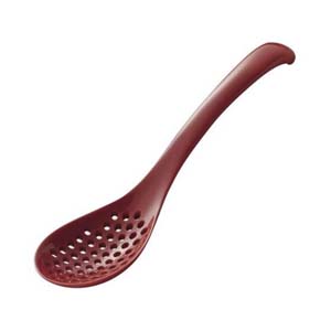 曙産業 AKEBONO 曙産業 いろいろ使える 便利な 穴あき レンゲ 小 レッド GM-4098