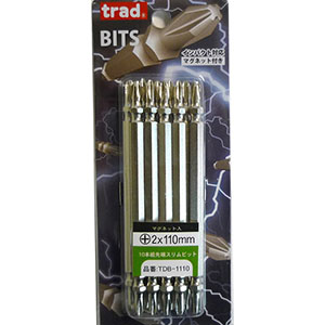 TRAD TRAD TDB-1110 先端スリムビット 10本組 三共コーポレーション