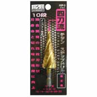 H&H H&H HSP-3 チタンステップドリル 4枚刃 4-22mm 三共コーポレーション