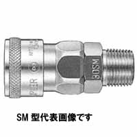 H&H H&H 空気用ハイカプラ プラグ メガネ取付用 SM型 20SM 209