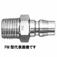 H&H H&H 空気用ハイカプラ プラグ メガネ取付用 PM型 40PM 290
