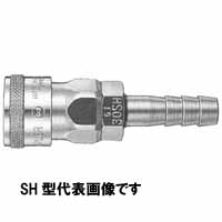 H&H H&H 空気用ハイカプラ プラグ ホース取付用 SH型 40SH 294
