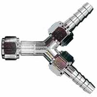 H&H H&H 二又ホースジョイント オネジ取り付け用 G1/4 019