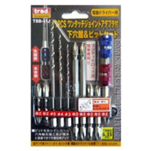 TRAD TRAD TSB-11J 11P下穴ドリル&ビットセット 三共コーポレーション