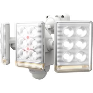 ムサシ ライテックス RITEX ライテックス LED-AC3027 9W3灯 フリーアーム式 LEDセンサーライト リモコン付 ムサシ