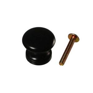 アイワ金属 AIWA アイワ金属 AP-258B PCスターツマミ 22mm ブラック 1個入