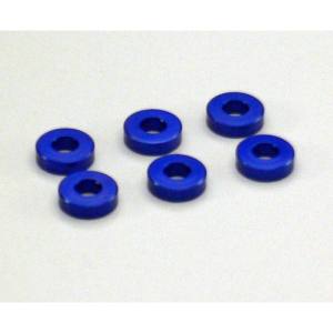 京商 kyosho 京商 W0144 アルミカラー 3x7x2/ブルー/6Pcs