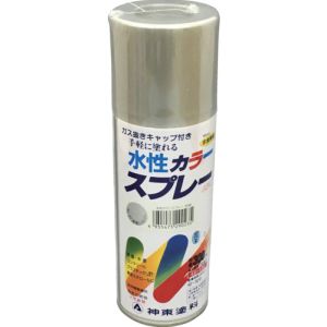 シントー シントー 2923-0.3 水性カラースプレー 速乾シルバー 300ML