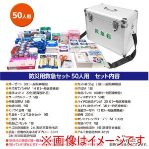 日進医療器 ニッシン 日進医療器 782618 防災用救急セット リ-ダーアルミ防災用救急セット50人用 メーカー直送 代引不可 北海道沖縄離島不可