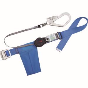藤井電工 FUJIIDENKO 藤井電工 TB-ORL-593SV-BL4-M-BP ツヨロン 胴ベルト型墜落制止用器具 ワンハンドリトラ 軽量回転フック型 青 Mサイズ TUYORON