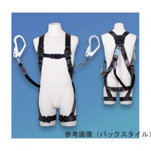 藤井電工 FUJIIDENKO 藤井電工 TH-510-DZ1-OT-BL4-M-2R23-BX ツヨロン ライトハーネス ツインロープ式 青 Mサイズ TUYORON