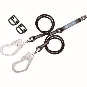 藤井電工 FUJIIDENKO 藤井電工 THL-2-GB93SV-33-BK-2R23-BP ツヨロン ハーネス用ランヤード ツインGブレード  TUYORON