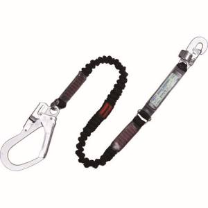 藤井電工 FUJIIDENKO 藤井電工 TBL-NV99-BK-BP ツヨロン 胴ベルト型用ランヤード ノビロン 黒 TUYORON