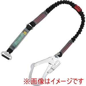 藤井電工 FUJIIDENKO 藤井電工 TBL-AT-NV-S5931-BK-N-JAN-BP 胴ベルト型墜落制止用器具用副ランヤード 伸縮タイプ ノビロン ツヨロン