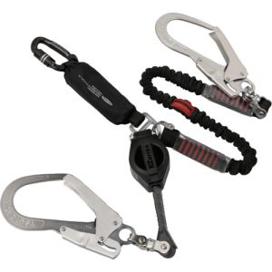 藤井電工 FUJIIDENKO 藤井電工 TL-EZNV93SV-21KSG-130KGBX ハーネス胴ベルト兼用ランヤード TL-EZNV93SV-21KSG-130KG EZノビロン