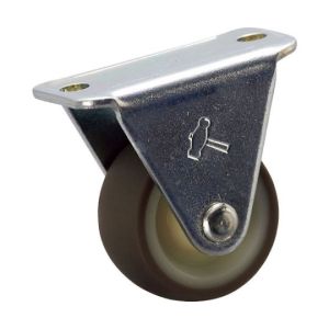 ハンマーキャスター HAMMER CASTER ハンマーキャスター 420R-UR25-BAR01 G型 固定 ウレタン車 25mm