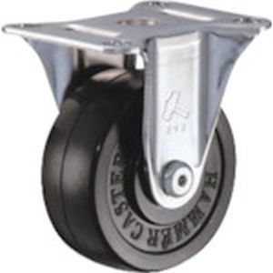 ハンマーキャスター HAMMER CASTER ハンマーキャスター 420GRP-R65 固定式ゴム車輪 65mm