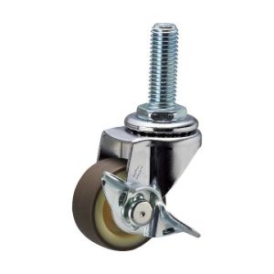 ハンマーキャスター HAMMER CASTER ハンマーキャスター 415EA-UR40-BAR01 Eシリーズ ねじ込みタイプ 自在SP付 ウレタン車 40mm