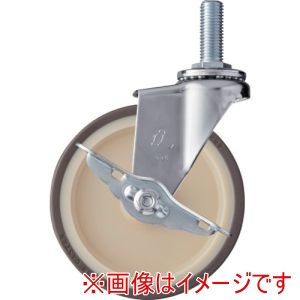 ハンマーキャスター HAMMER CASTER ハンマーキャスター 415EA-UB125 ねじ込み式キャスター 415EAシリーズ 旋回式 125mm ナイロンホイール ベアリング ストッパー付
