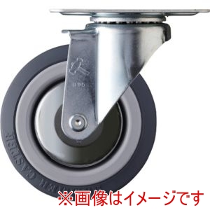 ハンマーキャスター HAMMER CASTER ハンマーキャスター 420M-KUB100 プレート式キャスター 自在 車輪径100mm ウレタン車輪 Mシリーズ