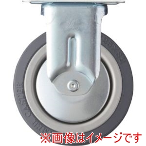ハンマーキャスター HAMMER CASTER ハンマーキャスター 420MR-KUB125 プレート式キャスター 固定 車輪径125mm ウレタン車輪 Mシリーズ