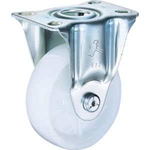 ハンマーキャスター HAMMER CASTER ハンマーキャスター 420SR-N100-BAR01 Sシリーズ 固定ナイロン車 100mm